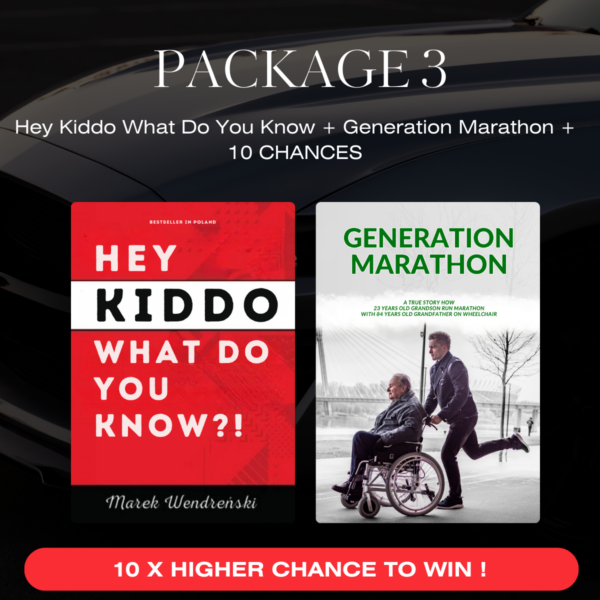 Package 3: 2 e-books + 10 chances